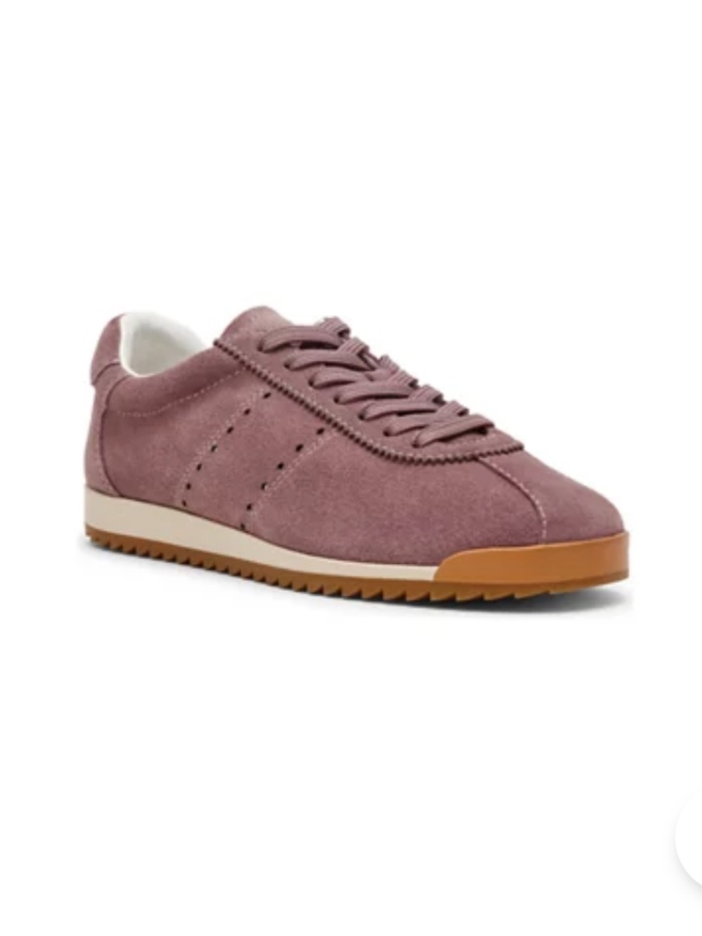 Steve Madden Mirage Suede Sneakers in Dusty Mauve